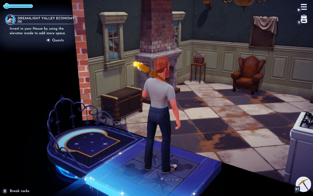 How to upgrade your house and get more storage in Disney Dreamlight